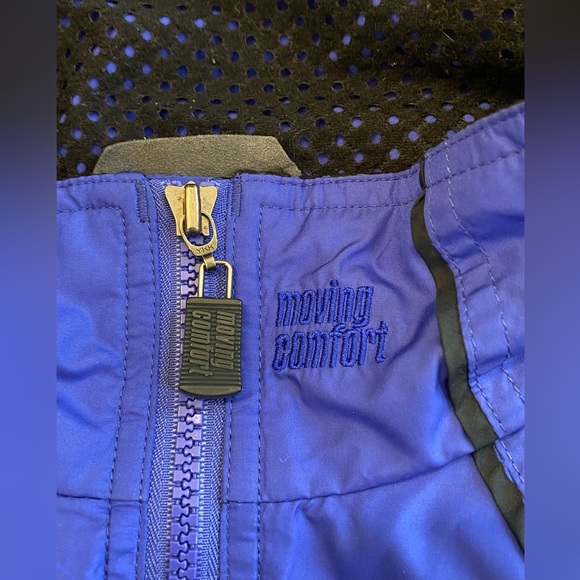 Moving comfort sleeveless jacket vest windbreaker blue size large - Picture 10 of 14